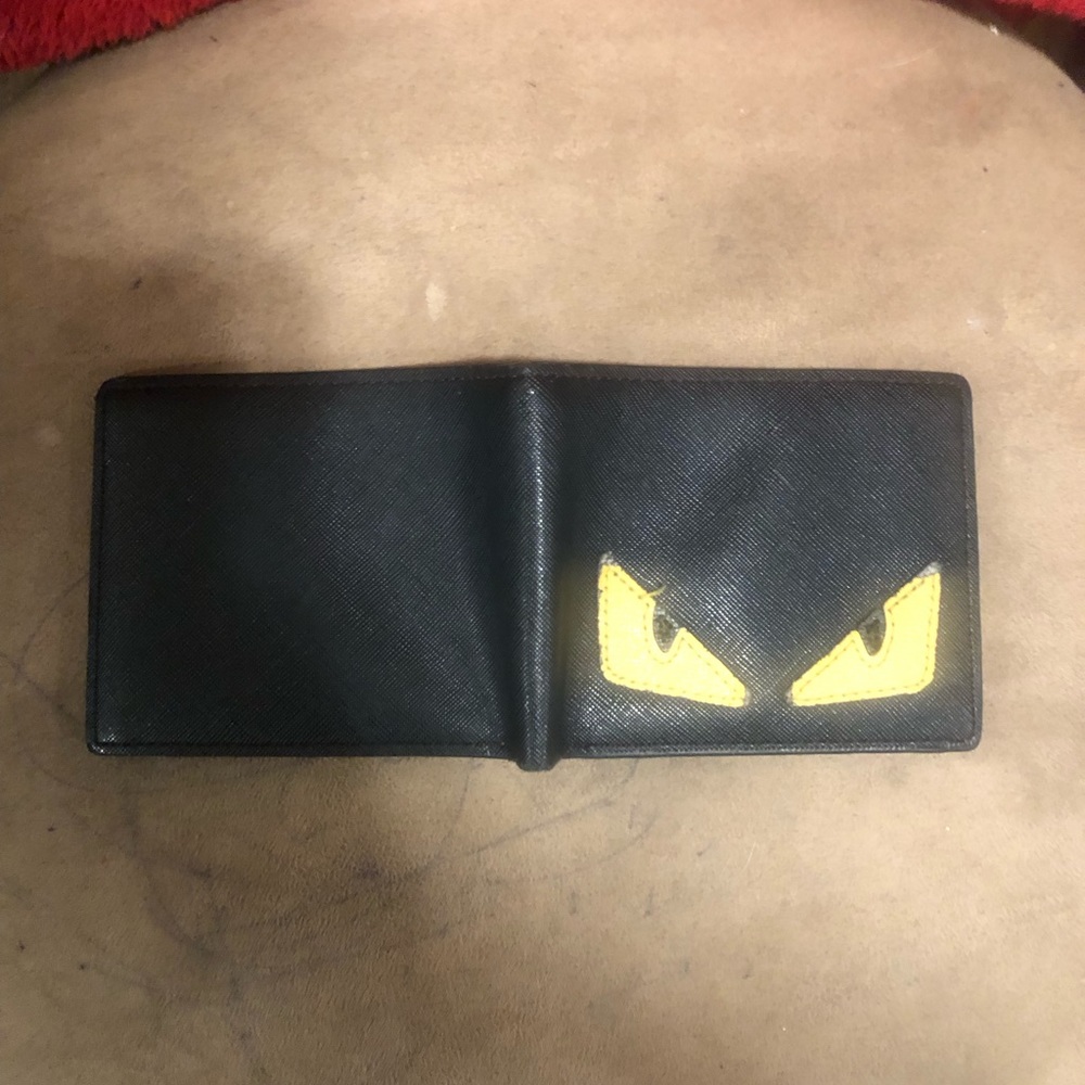 Fendi monster wallet